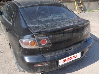 2006 Mazda 3 I (BK) Рестайлинг, чёрный, 299000 рублей, вид 3