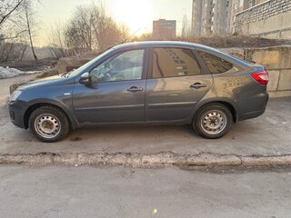 2015 Lada (ВАЗ) Granta I, серый, 381000 рублей, вид 3