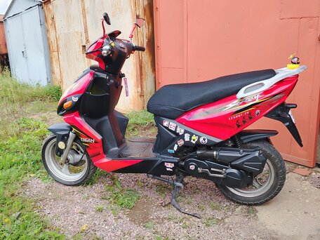 2012 Lifan LF125-5, красный, 50000 рублей, вид 4