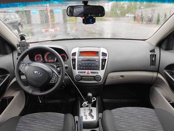 2009 Kia Ceed I, красный - вид 4