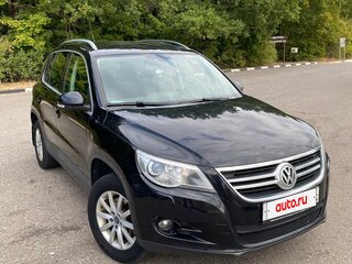 2008 Volkswagen Tiguan I, чёрный, 850000 рублей, вид 2