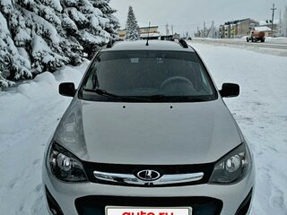 2016 Lada (ВАЗ) Kalina II, серебристый, 630000 рублей, вид 2