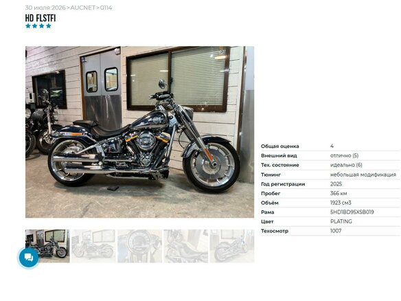 2025 Harley-Davidson Fat Boy, серебристый, 4899000 рублей - вид 5