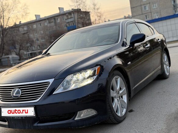2008 Lexus LS 600h L IV, синий - вид 9