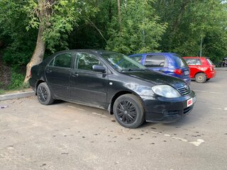 2006 Toyota Corolla IX (E120, E130) Рестайлинг, чёрный, 390000 рублей, вид 2