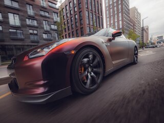 2008 Nissan GT-R I, фиолетовый, 5200000 рублей, вид 4