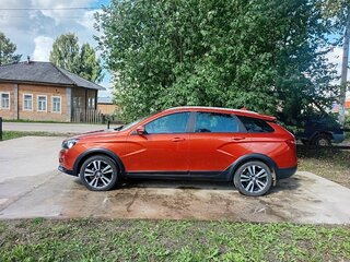 2019 Lada (ВАЗ) Vesta SW I, красный, 1150000 рублей, вид 5
