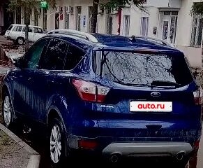 2018 Ford Kuga II Рестайлинг, синий, 1600000 рублей, вид 4