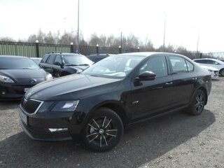2018 Skoda Octavia III (A7) Рестайлинг, чёрный, 1550000 рублей, вид 3
