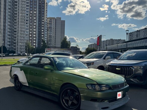 1993 Toyota Mark II VII (X90), зелёный, 650000 рублей - вид 9