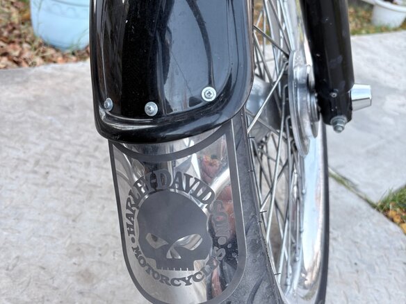 2005 Harley-Davidson Sportster 883, чёрный, 590000 рублей - вид 8