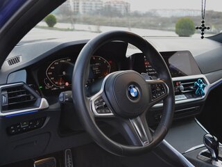 2019 BMW 3 серии 330d VII (G2x), синий, 4500000 рублей, вид 4