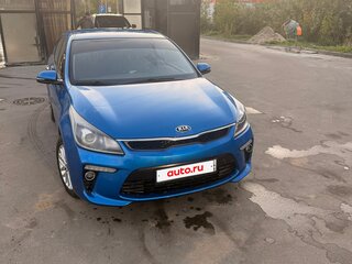 2019 Kia Rio IV, синий, 1189000 рублей, вид 2