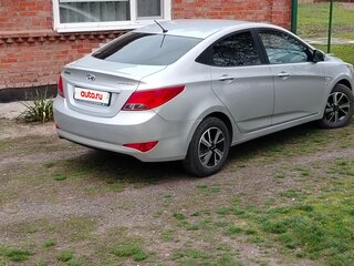 2014 Hyundai Solaris I Рестайлинг, серый, 905000 рублей, вид 4