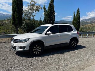 2013 Volkswagen Tiguan I Рестайлинг, белый, 1150000 рублей, вид 5