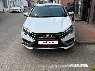 2024 Lada (ВАЗ) Vesta I Рестайлинг (NG), белый, 1230000 рублей, вид 1