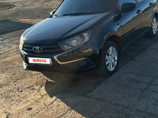 2018 Lada (ВАЗ) Granta I Рестайлинг, чёрный, 560000 рублей, вид 1
