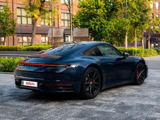 2021 Porsche 911 Carrera 4S VIII (992), синий, 14000000 рублей, вид 4