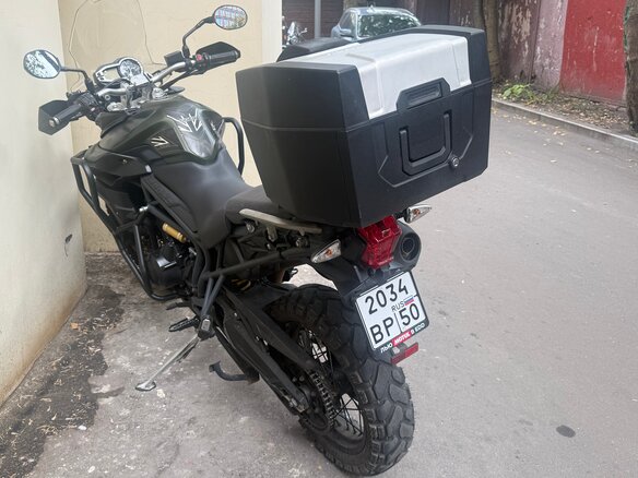 2013 Triumph Tiger 800, зелёный, 700000 рублей - вид 6