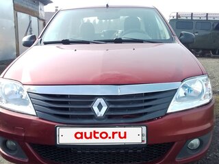 2012 Renault Logan I Рестайлинг, красный, 395000 рублей, вид 1
