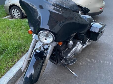 2011 Harley-Davidson Street Glide, чёрный, 750000 рублей, вид 1