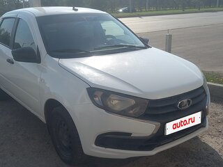 2018 Lada (ВАЗ) Granta I Рестайлинг, белый, 350000 рублей, вид 2