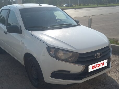 2018 Lada (ВАЗ) Granta I Рестайлинг, белый, 335000 рублей, вид 2
