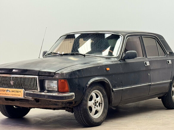 2000 ГАЗ 3102 «Волга», чёрный, 99500 рублей