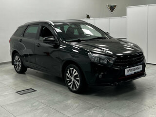 2019 Lada (ВАЗ) Vesta SW I, чёрный, 950000 рублей, вид 2