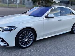 2020 Mercedes-Benz S-Класс 500 Long 4MATIC VII (W223), белый, 8800000 рублей, вид 1