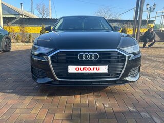 2021 Audi A6 40 TFSI V (C8), чёрный, 3950000 рублей, вид 3
