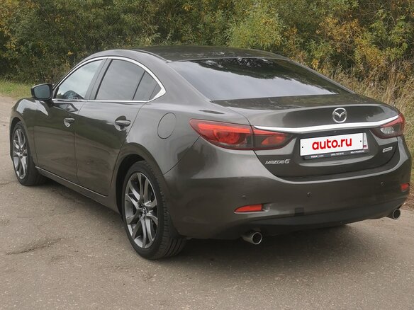 2016 Mazda 6 III (GJ) Рестайлинг, коричневый, 1890000 рублей - вид 8