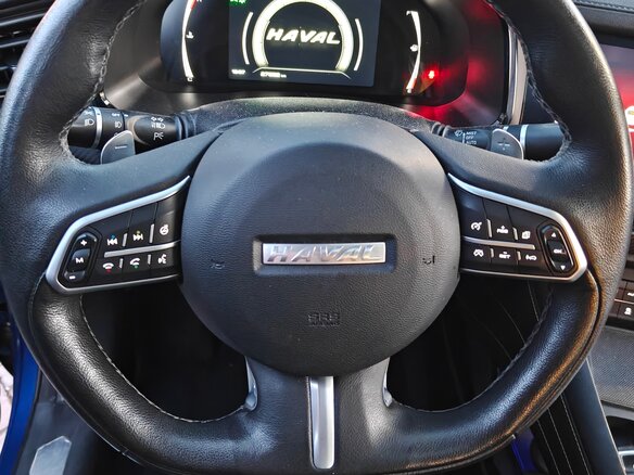 2020 Haval F7x I, синий - вид 26