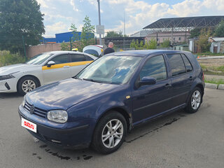 1999 Volkswagen Golf IV, синий, 185000 рублей, вид 1