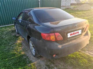 2007 Toyota Corolla AMT X (E140, E150), чёрный, 680000 рублей, вид 2