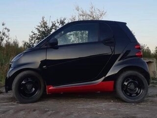 2009 Smart Fortwo II, чёрный, 400000 рублей, вид 3