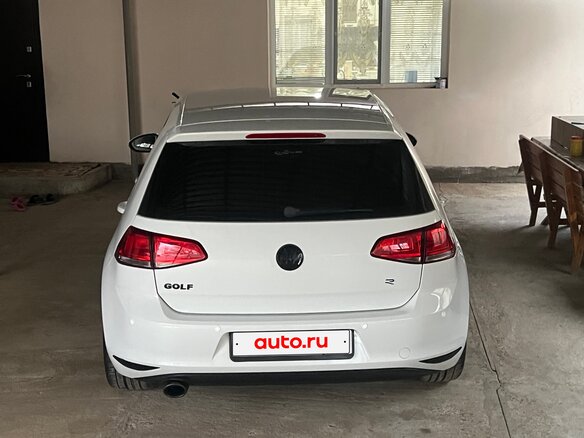 2014 Volkswagen Golf VII, белый - вид 11