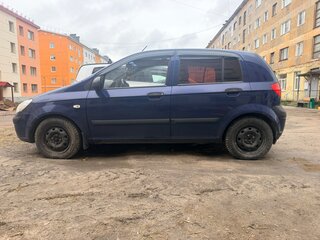 2008 Hyundai Getz I Рестайлинг, синий, 450000 рублей, вид 2