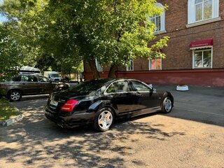 2011 Mercedes-Benz S-Класс 500 Long V (W221) Рестайлинг, чёрный, 2100000 рублей, вид 4