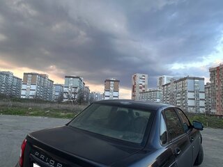 2008 Lada (ВАЗ) Priora I, чёрный, 215000 рублей, вид 4