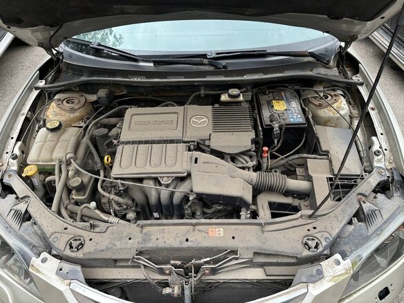 2008 Mazda 3 I (BK) Рестайлинг, серебристый, 560000 рублей - вид 11