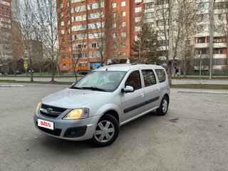 2014 Lada (ВАЗ) Largus I, серебристый, 750000 рублей, вид 3