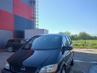2002 Opel Zafira A, зелёный, 350000 рублей, вид 1