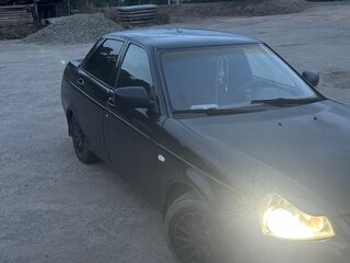 2010 Lada (ВАЗ) Priora I, чёрный, 225000 рублей, вид 1