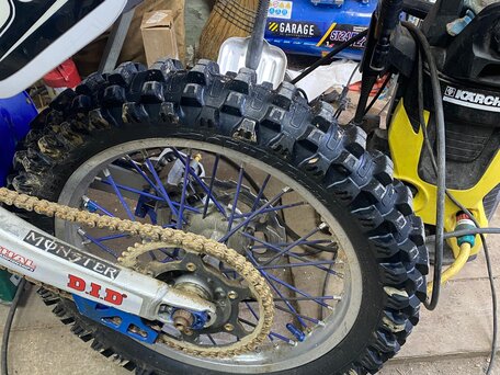 2005 Yamaha YZ250F, голубой, 210000 рублей, вид 4