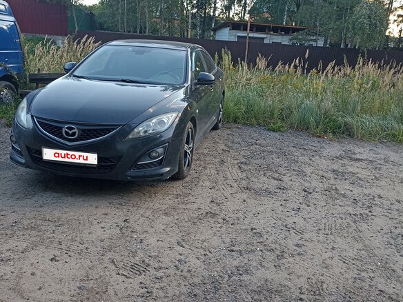 2011 Mazda 6 II (GH) Рестайлинг, чёрный, 799000 рублей - вид 1