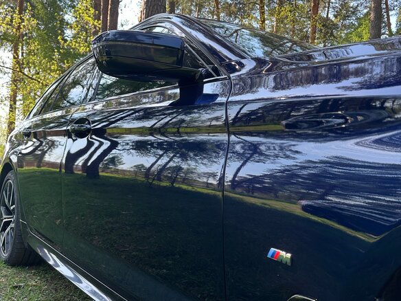 2021 BMW 5 серии 540d xDrive VII (G30/G31/G38) Рестайлинг, синий - вид 24