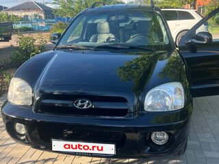 2008 Hyundai Santa Fe Classic Classic, чёрный, 1150000 рублей, вид 2