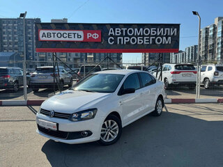 2013 Volkswagen Polo V, белый, 759248 рублей, вид 3