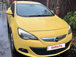 2012 Opel Astra GTC J Рестайлинг, жёлтый, 900000 рублей, вид 1